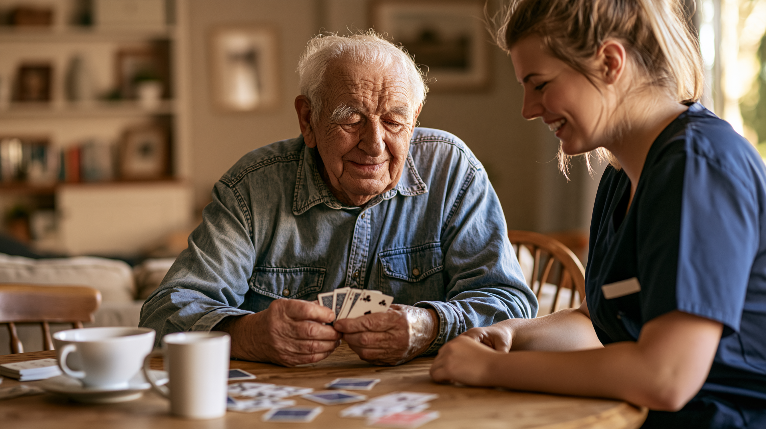 Senior support for companionship services